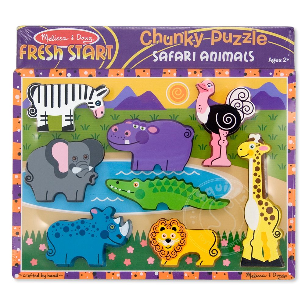 Safari Chunky Puzzle - 8 Pieces