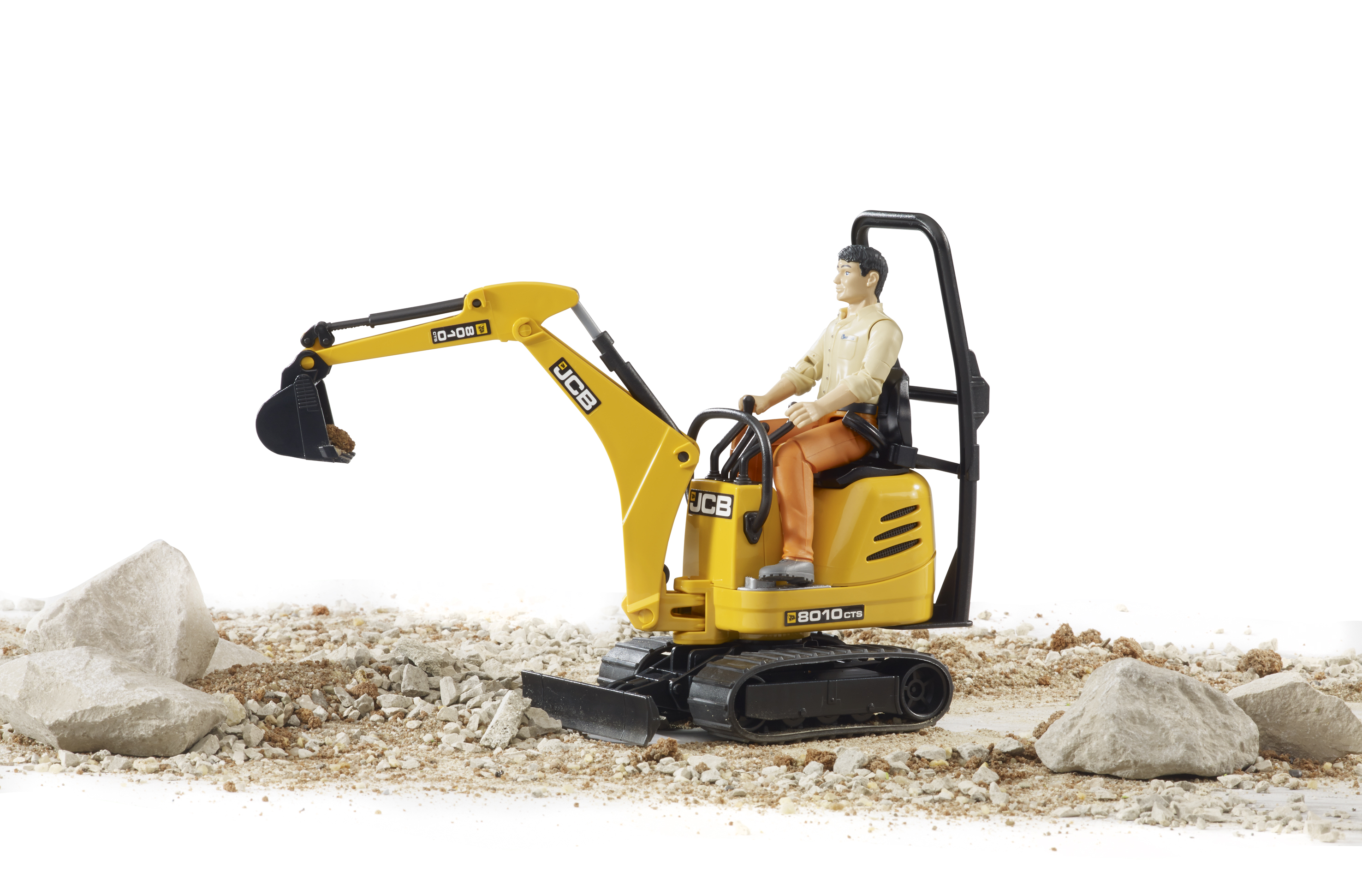 Jcb Micro Escavatore 8010 Cts Con Figura