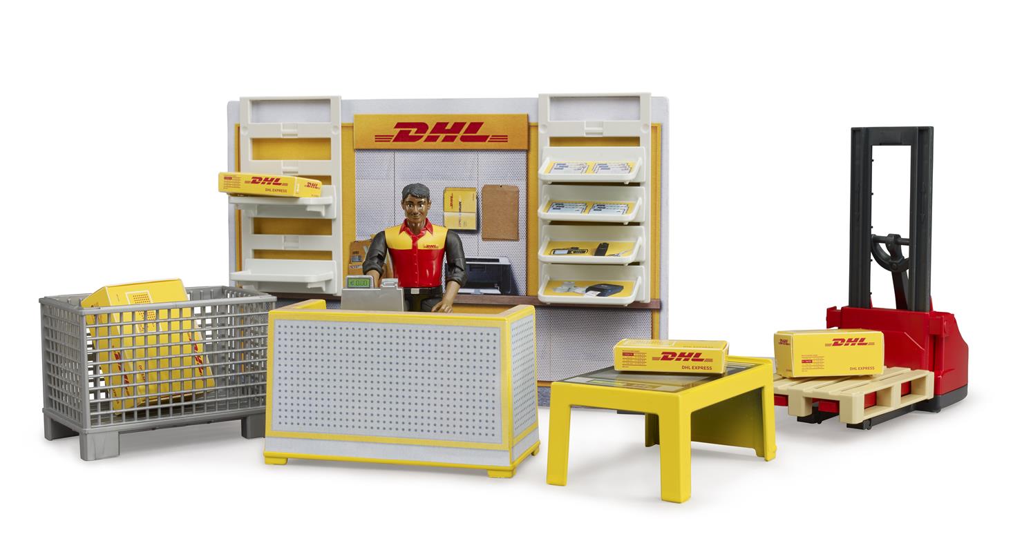 Centro Spedizioni Dhl Con Accessori E Transpallet Manuale