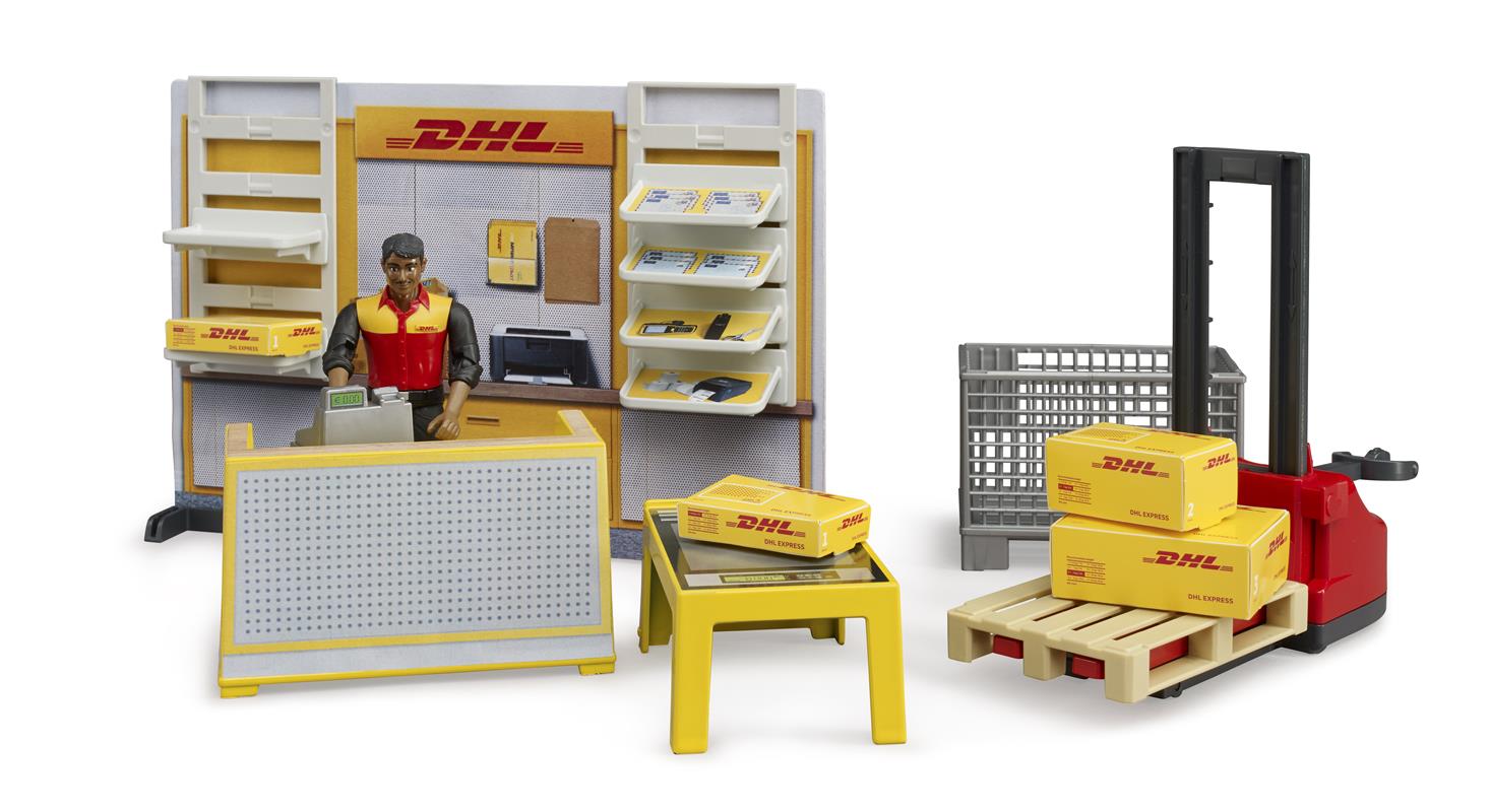 Centro Spedizioni Dhl Con Accessori E Transpallet Manuale