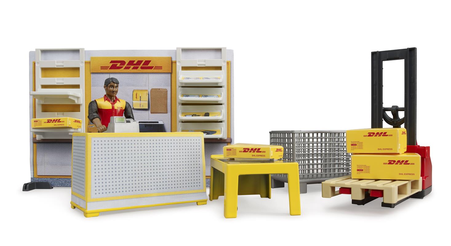 Centro Spedizioni Dhl Con Accessori E Transpallet Manuale