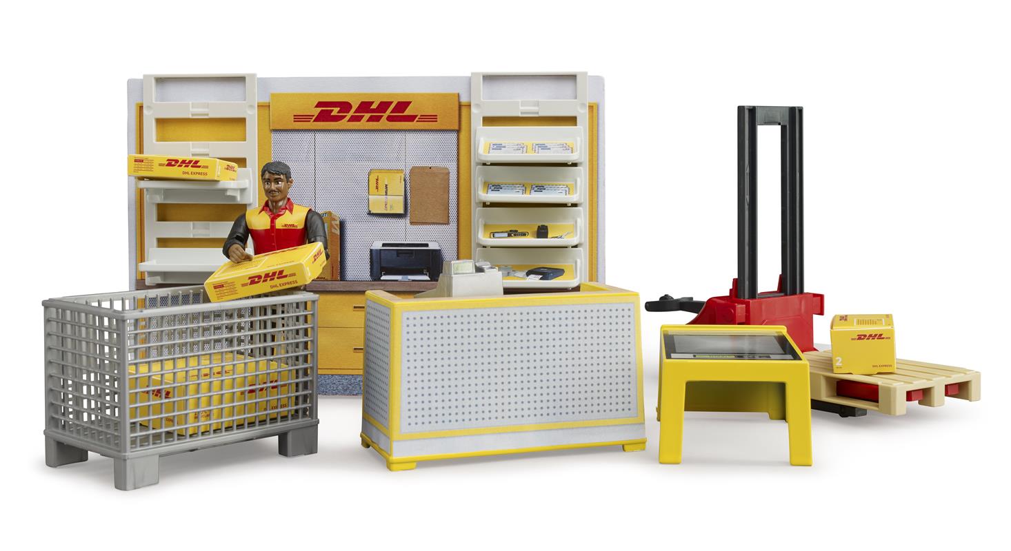 Centro Spedizioni Dhl Con Accessori E Transpallet Manuale