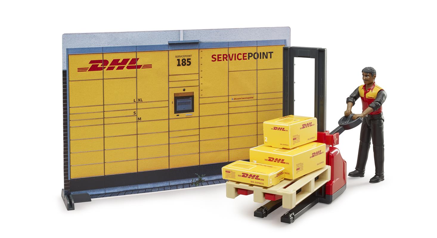 Centro Spedizioni Dhl Con Accessori E Transpallet Manuale